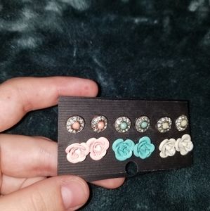 Stud earrings